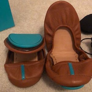 Tieks size 10 color chestnut